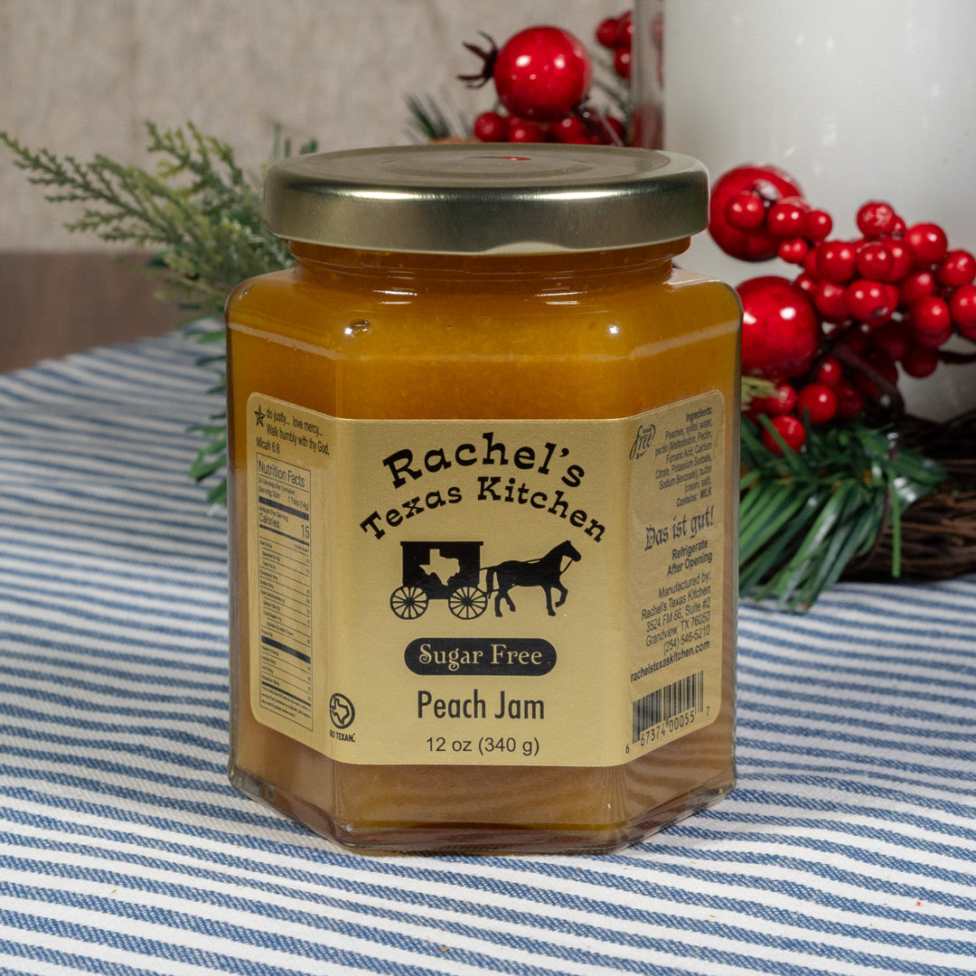 Sugar Free Peach Jam