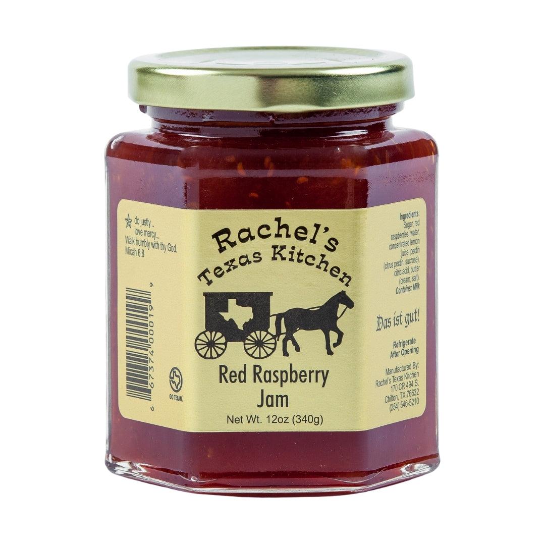 Rachel's Raspberry Multi Red Raspberry Jam – Rachel's Texas Kitchen